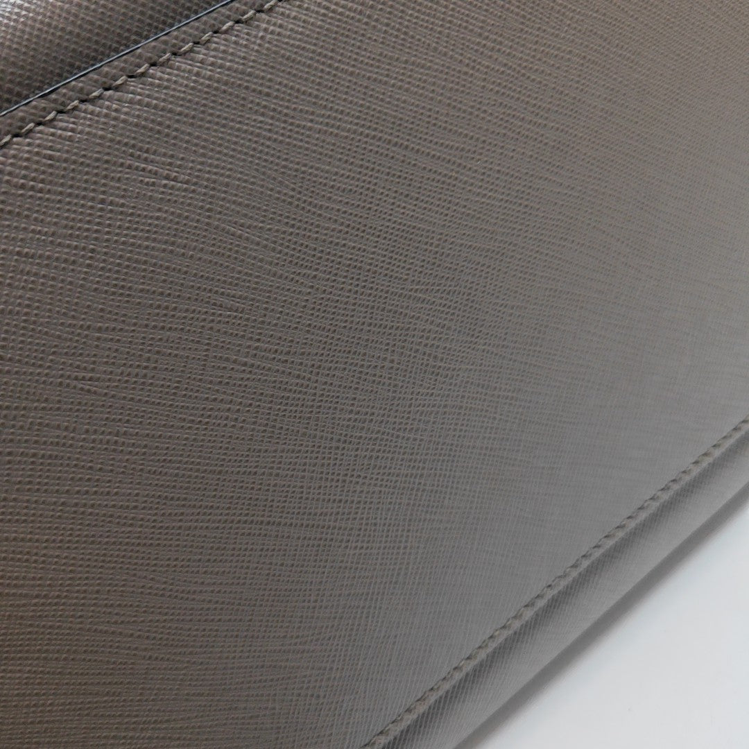 Esplanade Saffiano Calfskin Gray