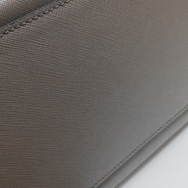Esplanade Saffiano Calfskin Gray