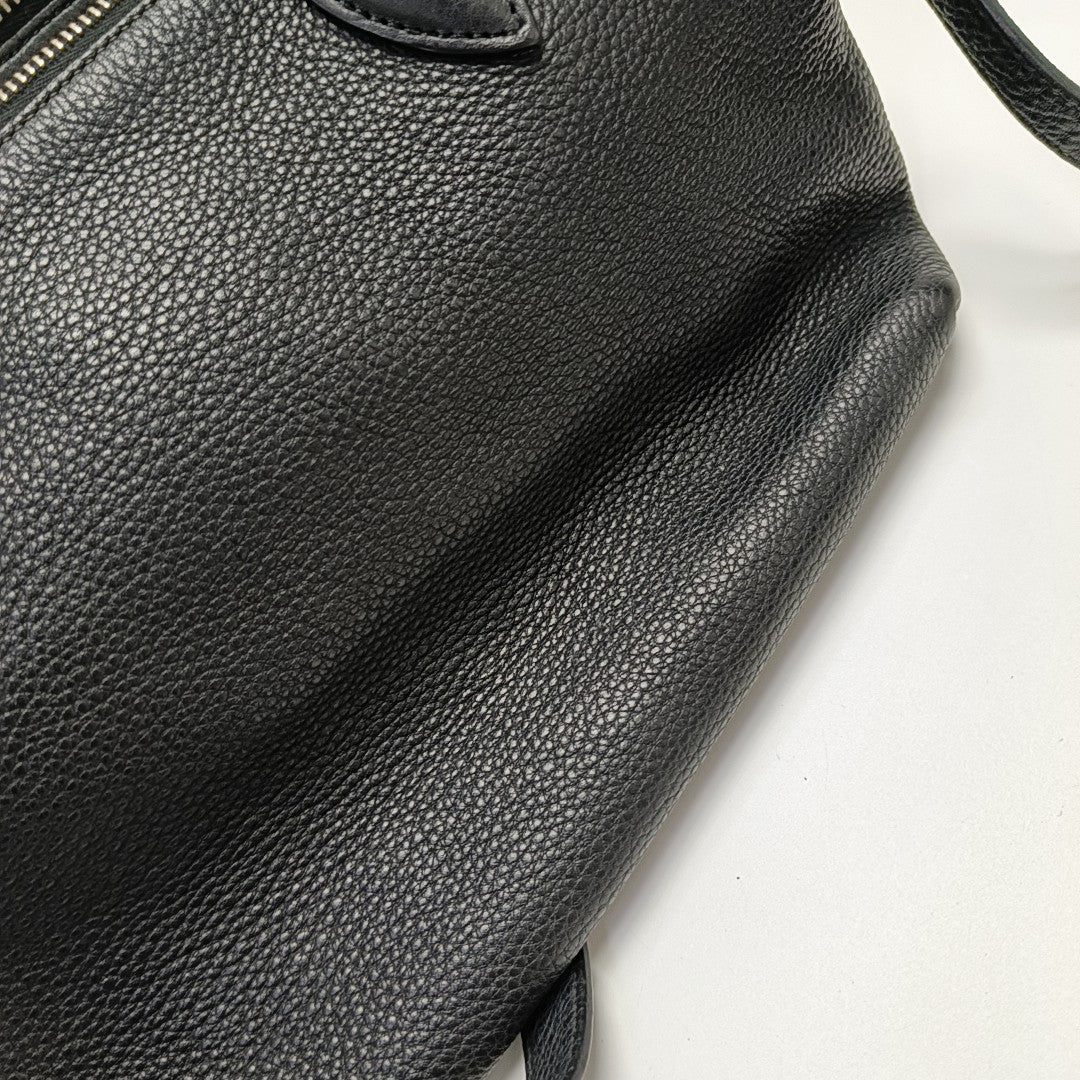 Calfskin Tote Bag Large Black