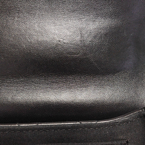 Quilted Lambskin Shoulder Bag Medium Black
