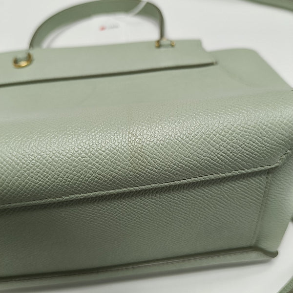 BELT Nano Calfskin Green