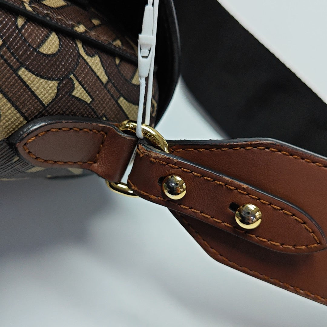 Note Coated Canvas Brown