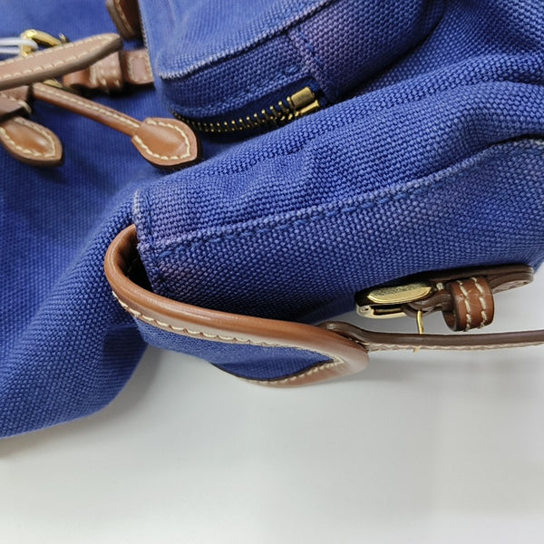 Canvas Backpack Blue