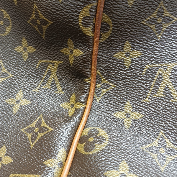 TOTALLY MM Monogram Coated Canvas Brown