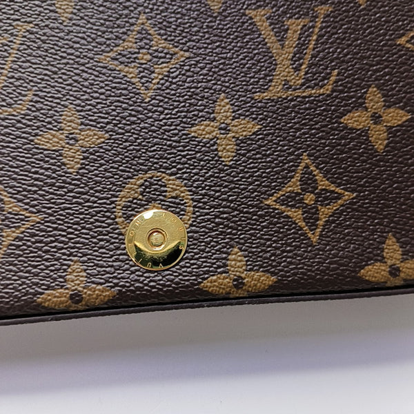 FÉLICIE Monogram Coated Canvas Brown