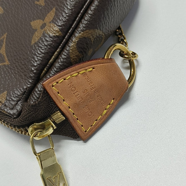 ACCESSOIRES Mini Monogram Coated Canvas Brown