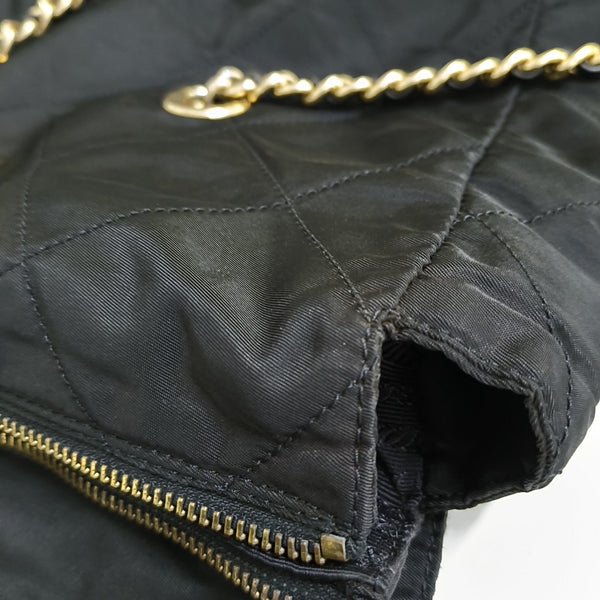 Quilted Nylon Black