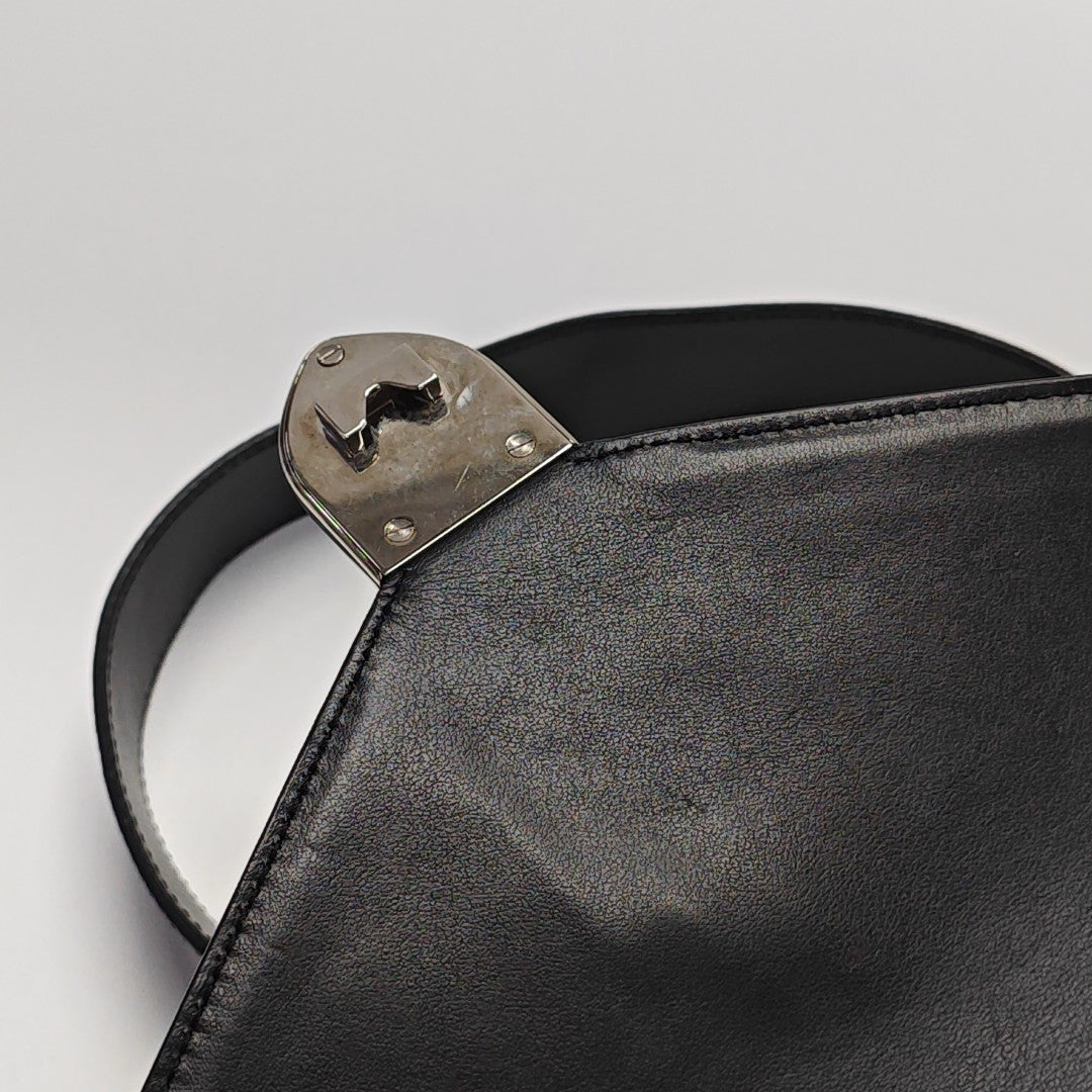 Calfskin Backpack Black