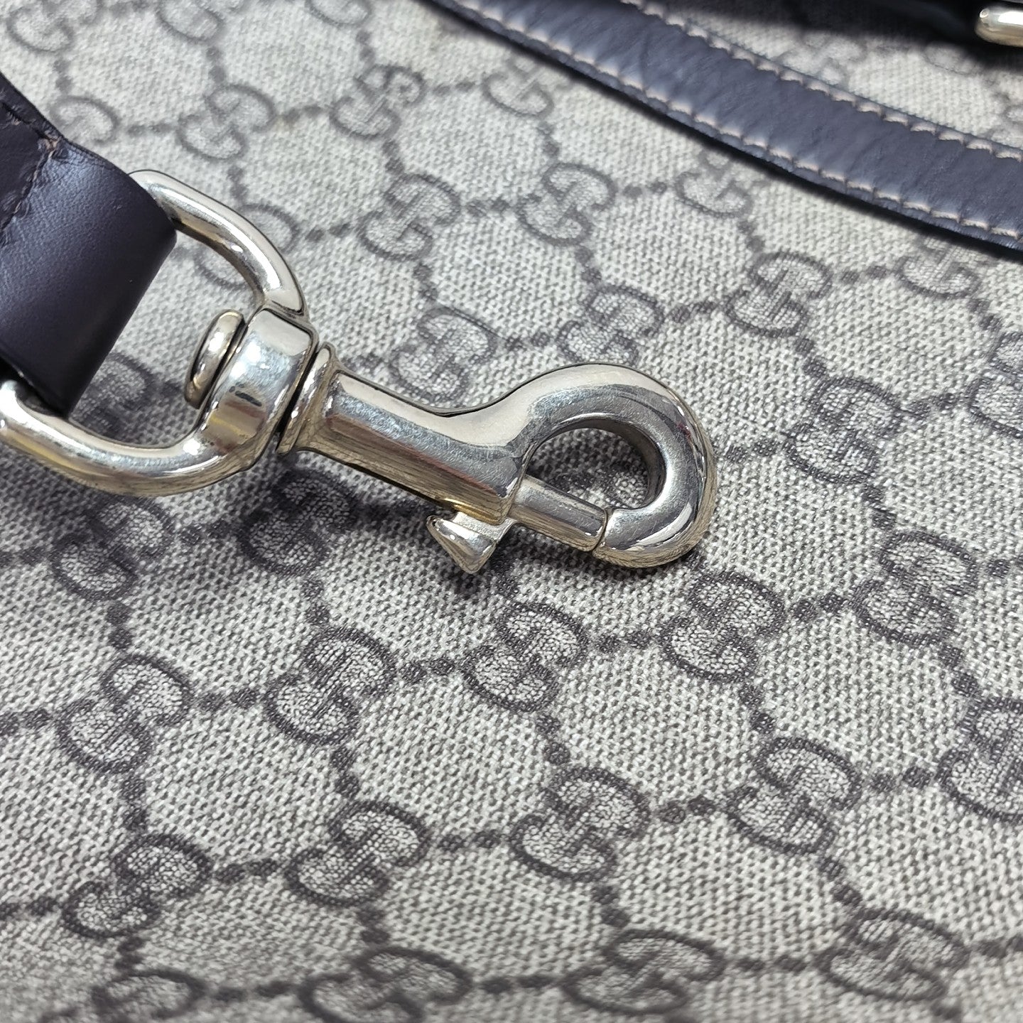 Duffle Monogram Coated Canvas Beige