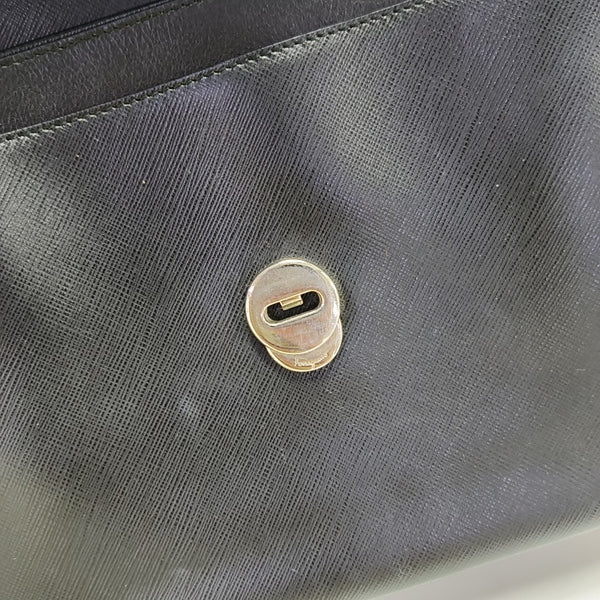 Gancini Calfskin Black