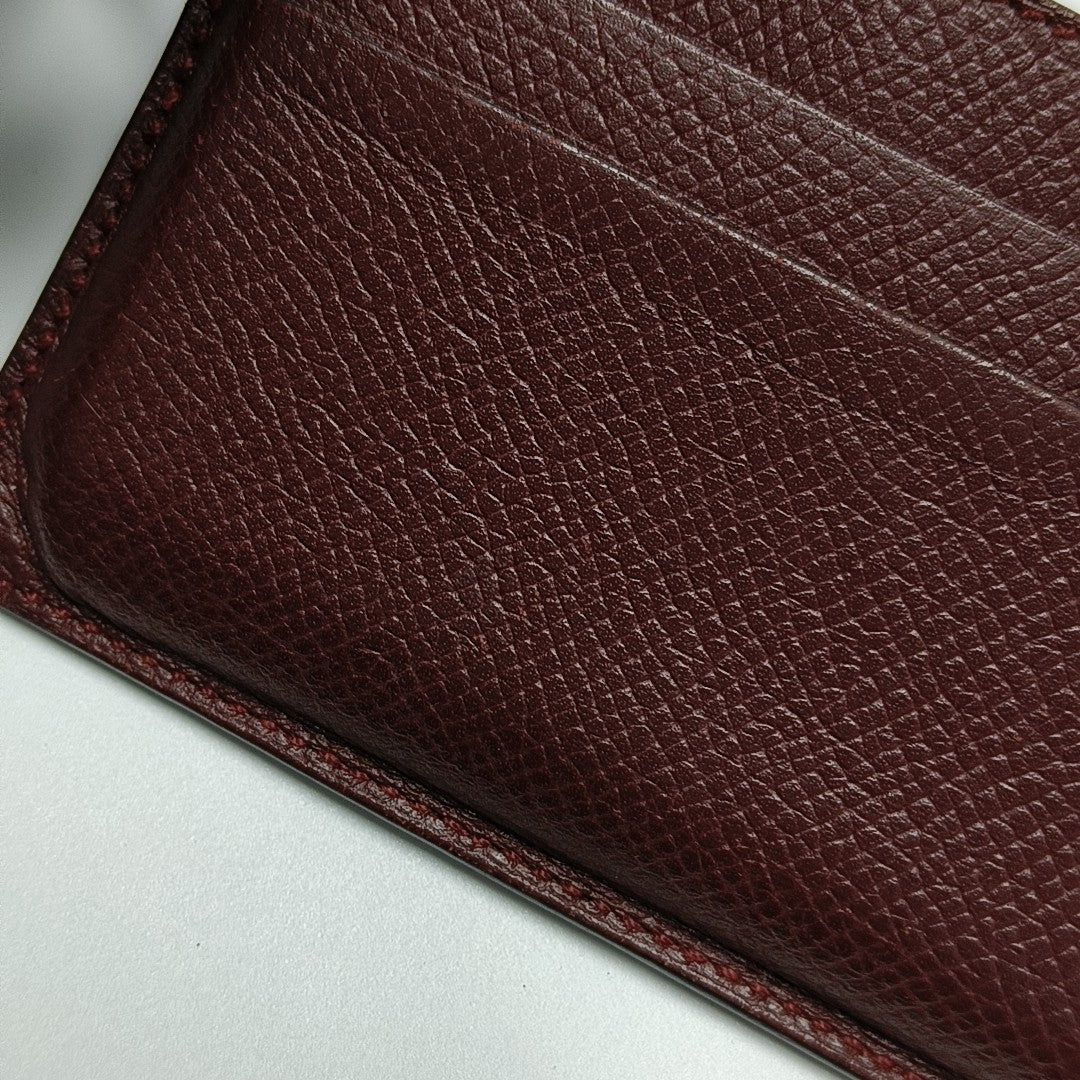 Citizen Twill Epsom Red Card Holder