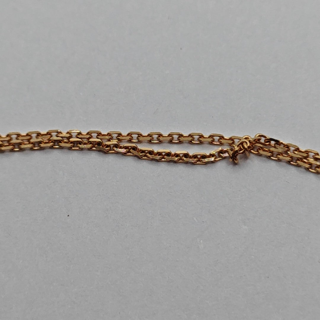 Jeux De Liens 18k Rose Gold Necklace