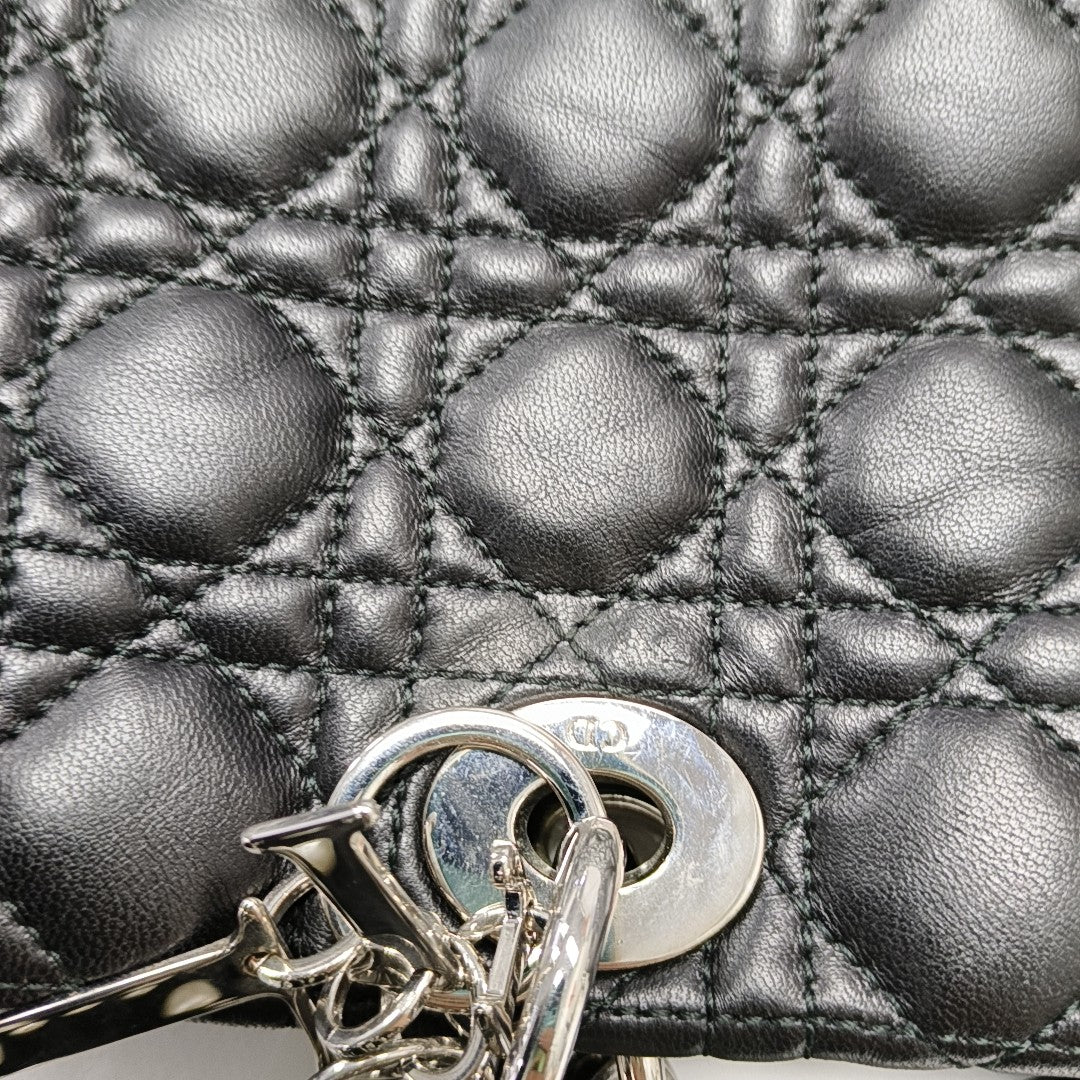 Dior Soft Cannage Calfskin Black