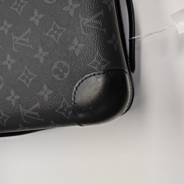 HORIZON 55 Monogram Coated Canvas Gray