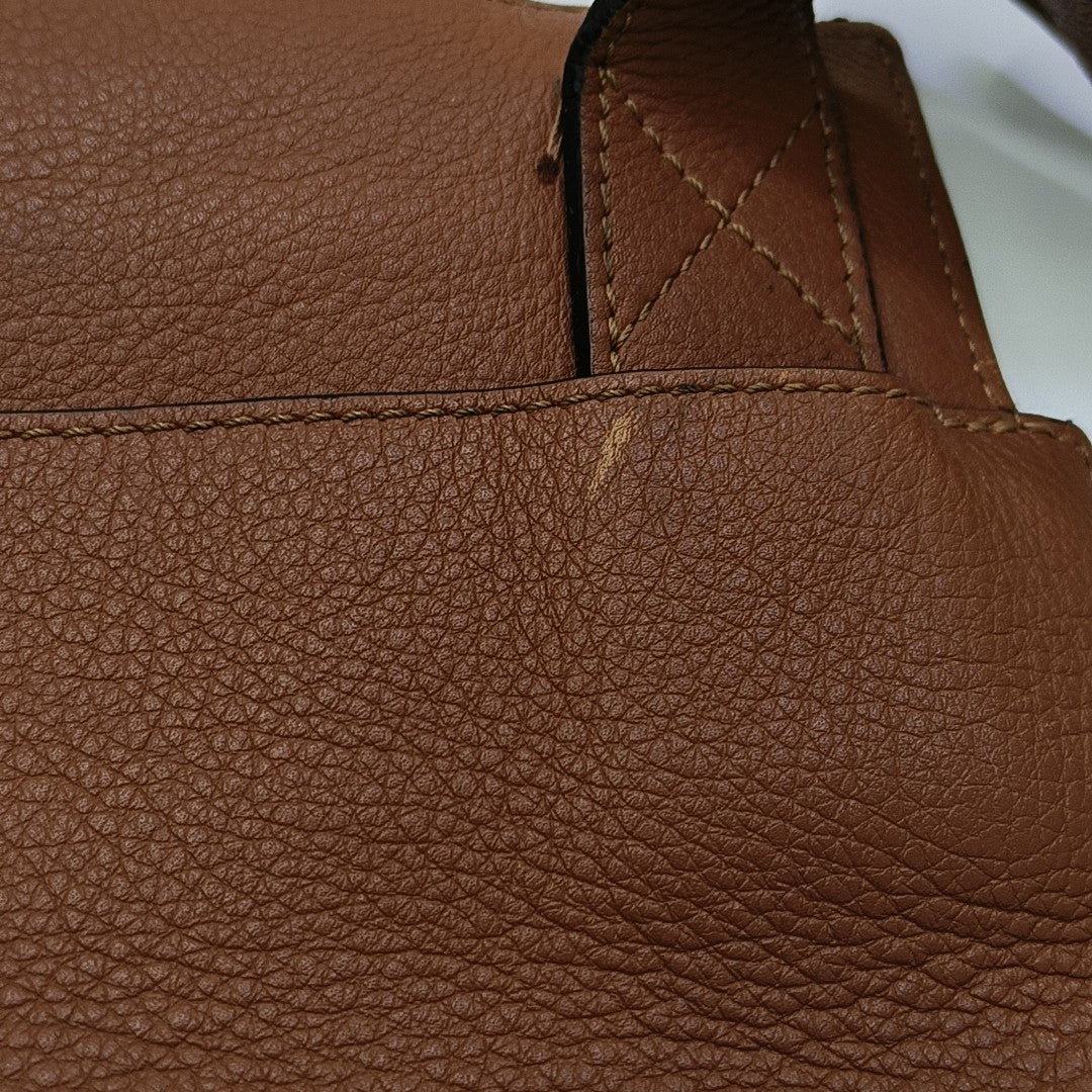 T Messenger Calfskin Brown