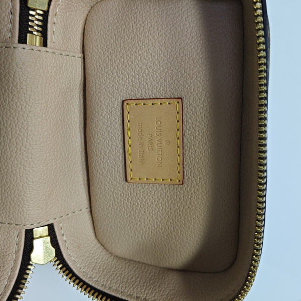 NICE Super Mini Monogram Coated Canvas Brown