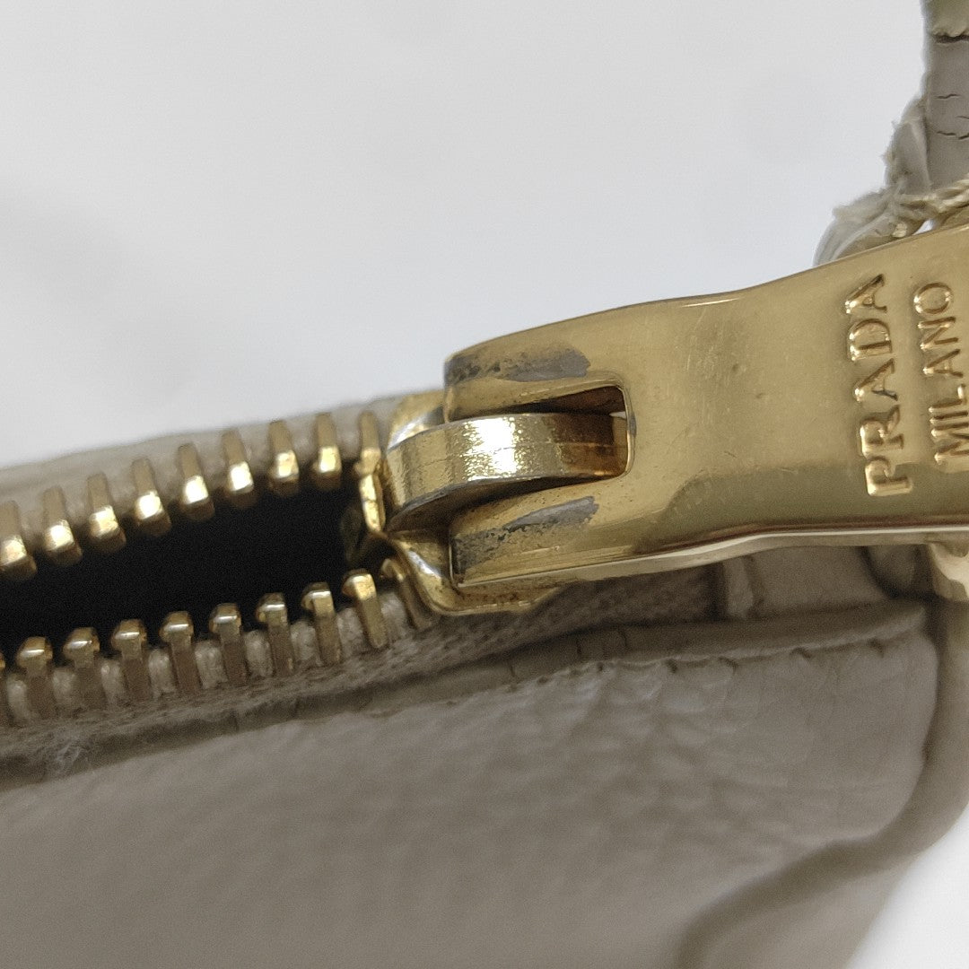 Calfskin Top Handle Bag White