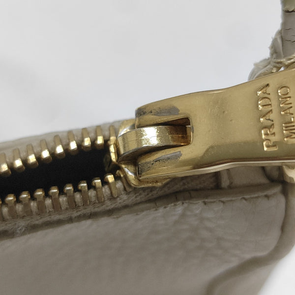 Calfskin Top Handle Bag White