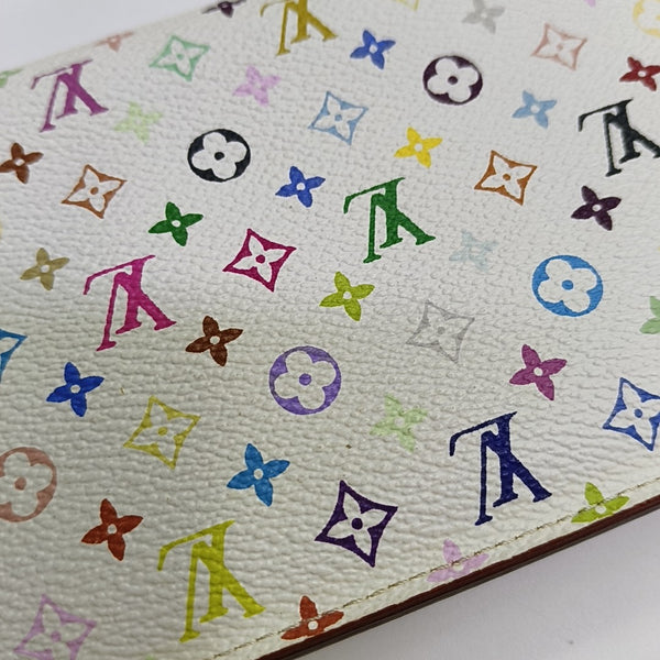 LV × TM INSOLITE Monogram Coated Canvas White Wallet
