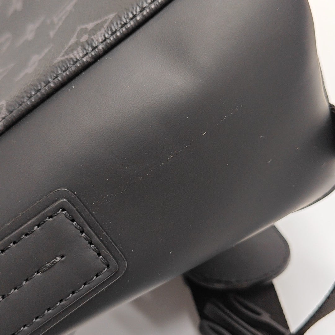 VOYAGER PM Monogram Coated Canvas Black