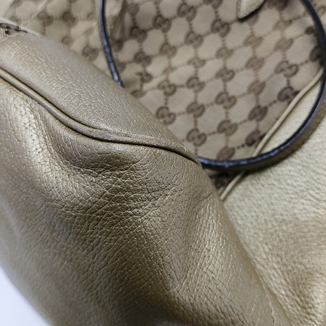 Bree Monogram Canvas Beige