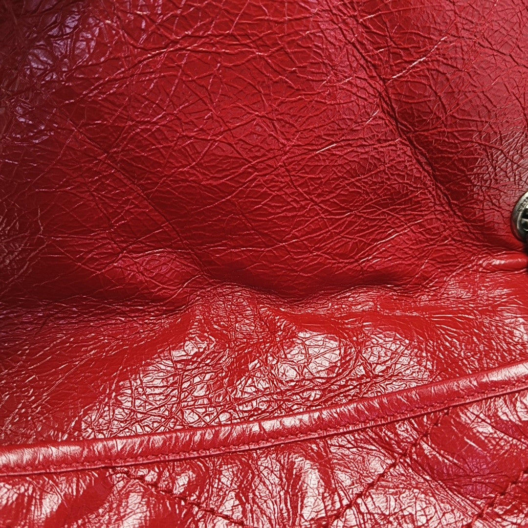NIKI Medium Quilted Calfskin Red