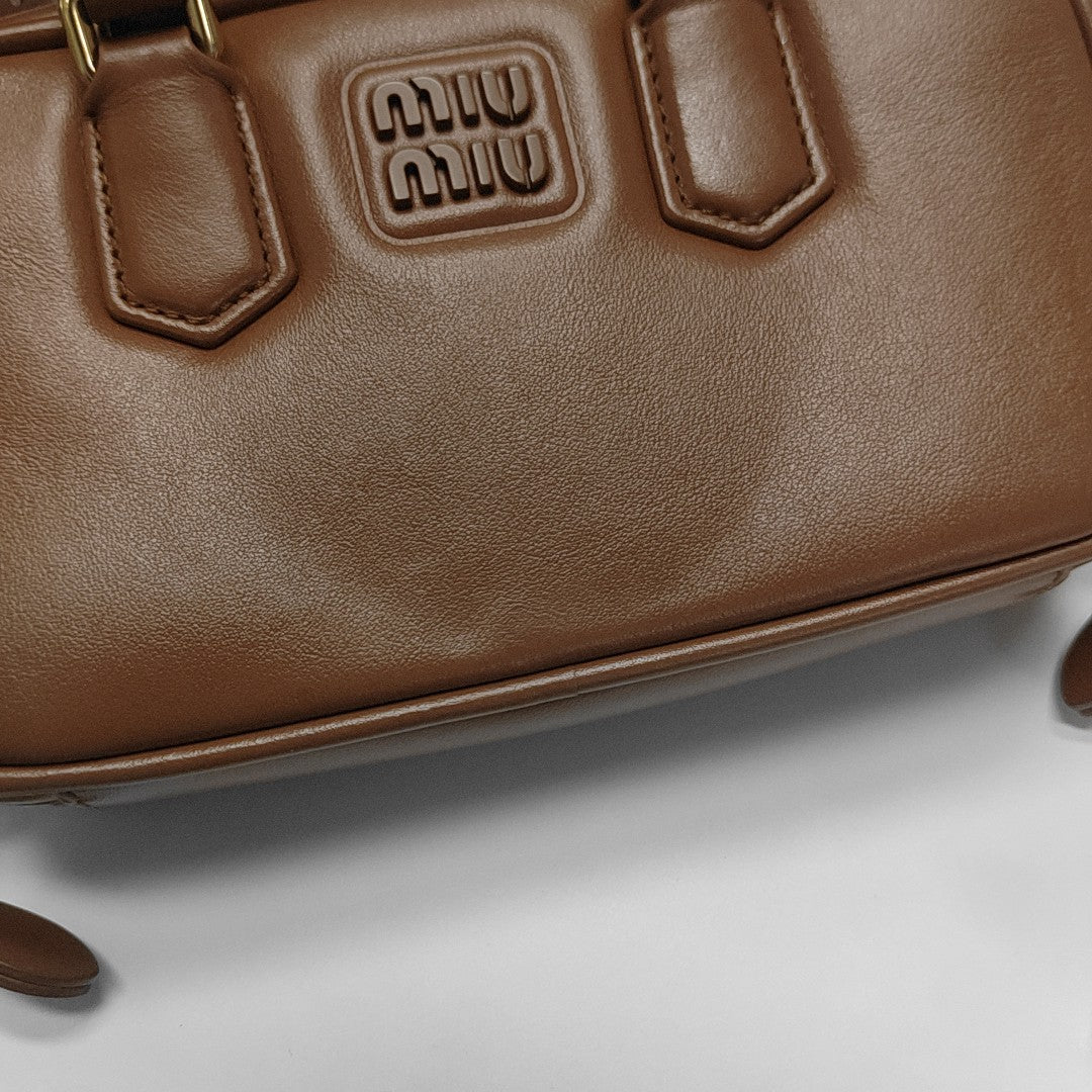 Arcadie Mini Calfskin Brown