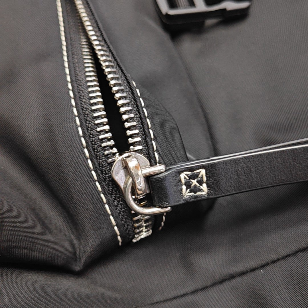 Nylon Backpack Black