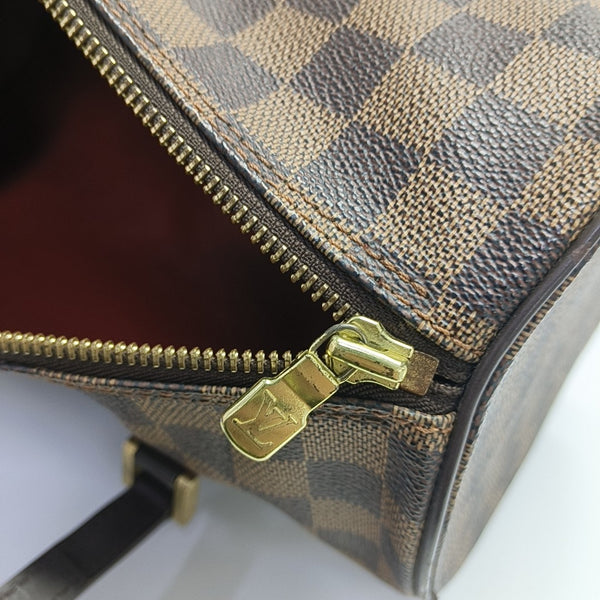 PAPILLON 30 Damier Ebene Coated Canvas Brown