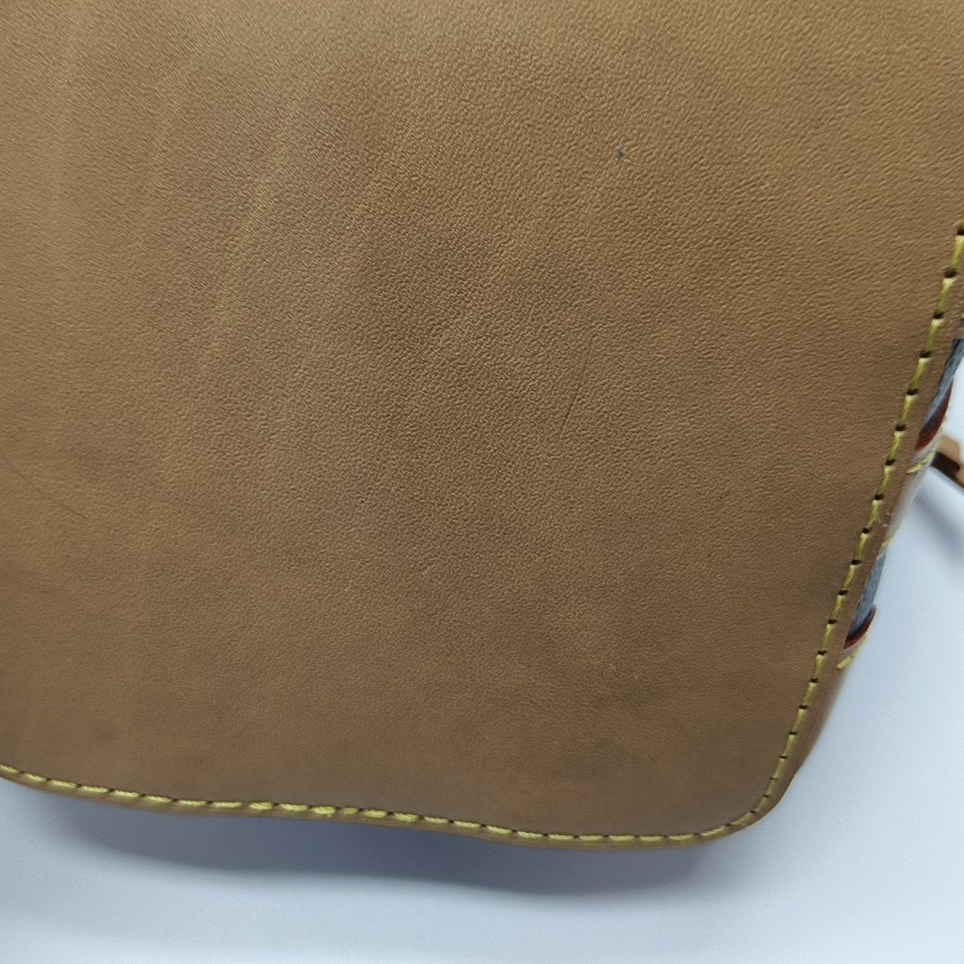 NOÉ Monogram Coated Canvas Brown