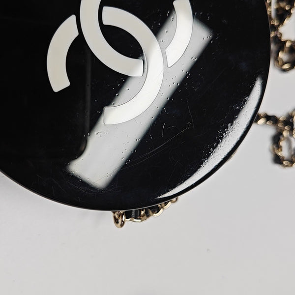 Special Material Shoulder Bag Black