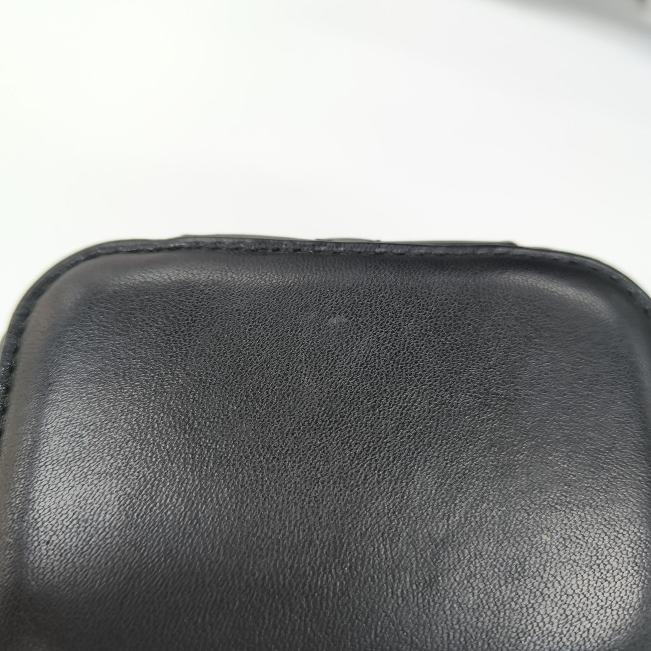 VANITY CASE Mini Quilted Lambskin Black