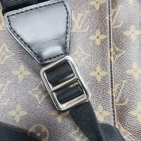 CHRISTOPHER MM Monogram Coated Canvas Brown