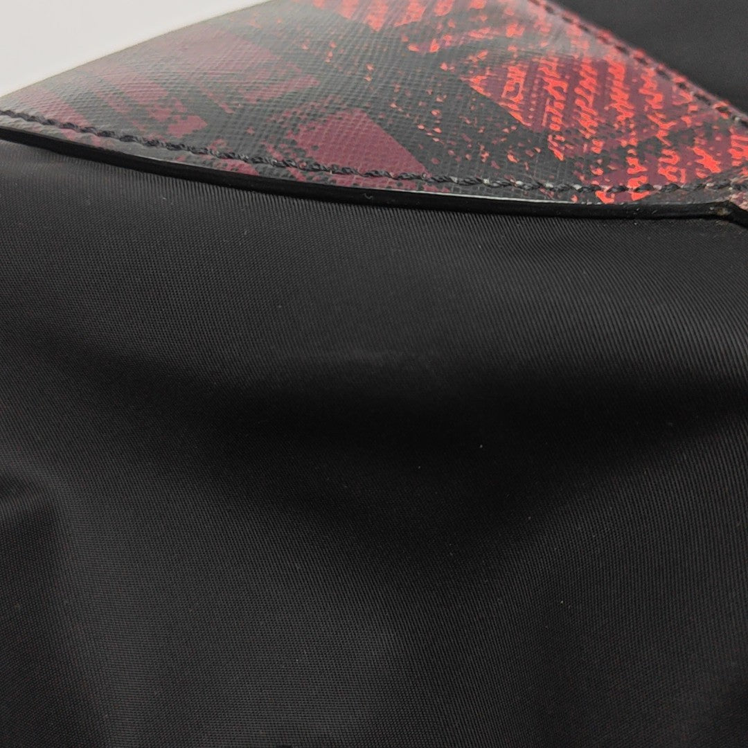 Nylon Backpack Black