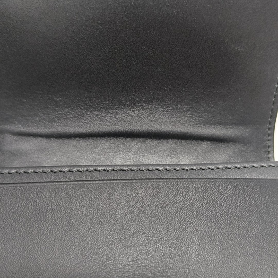 Lambskin Card Holder Gray