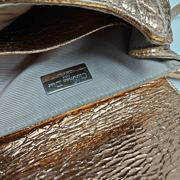 Stardust Small Cannage Calfskin Rose Gold