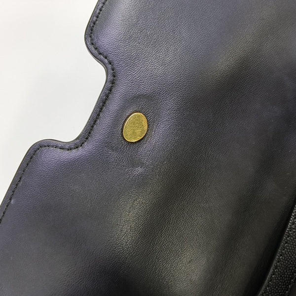 TB Small Calfskin Black