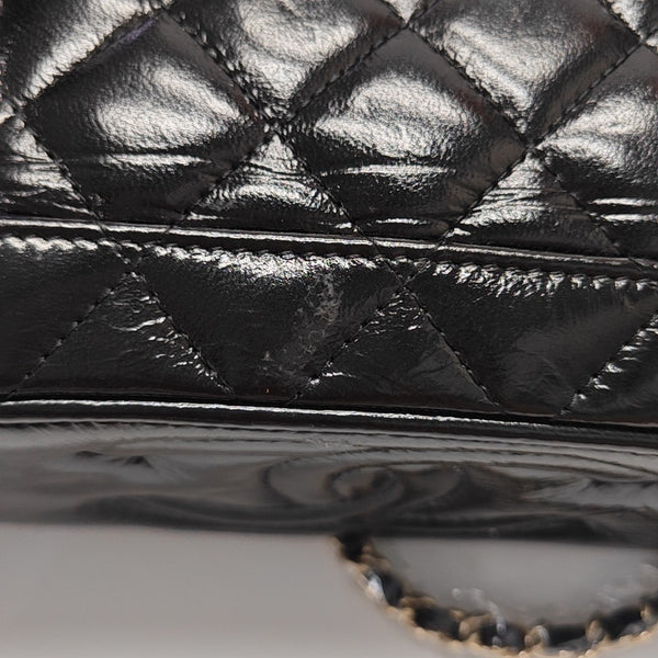VANITY CASE Small Quilted Lambskin Black