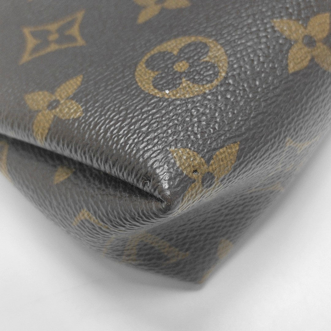 PALLAS Monogram Coated Canvas Brown