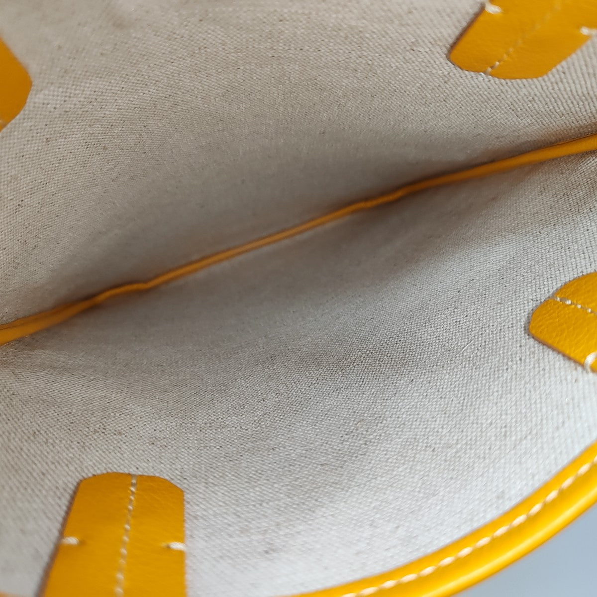 Poitiers Coated Canvas Yellow