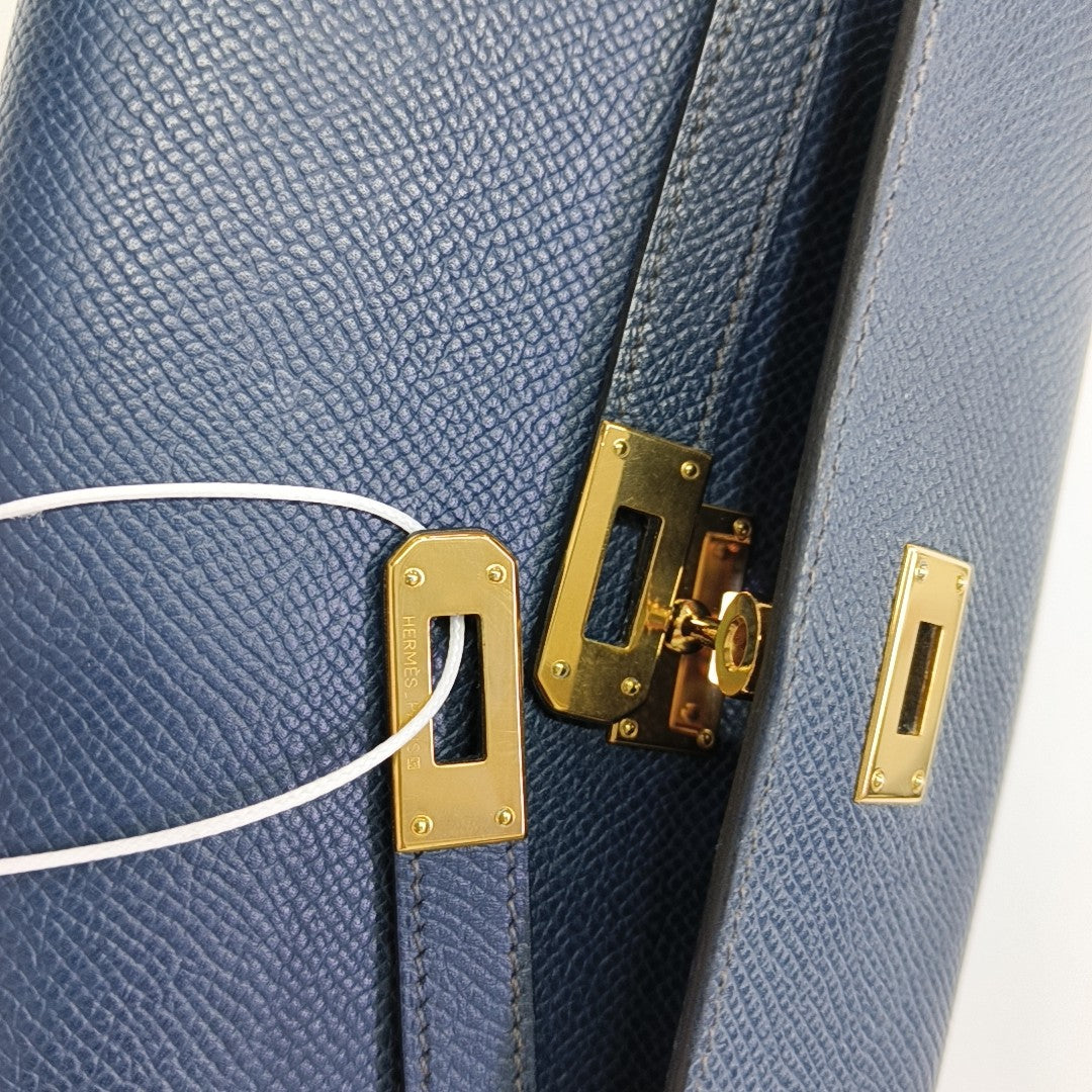 Kelly 20 Epsom Blue Wallet
