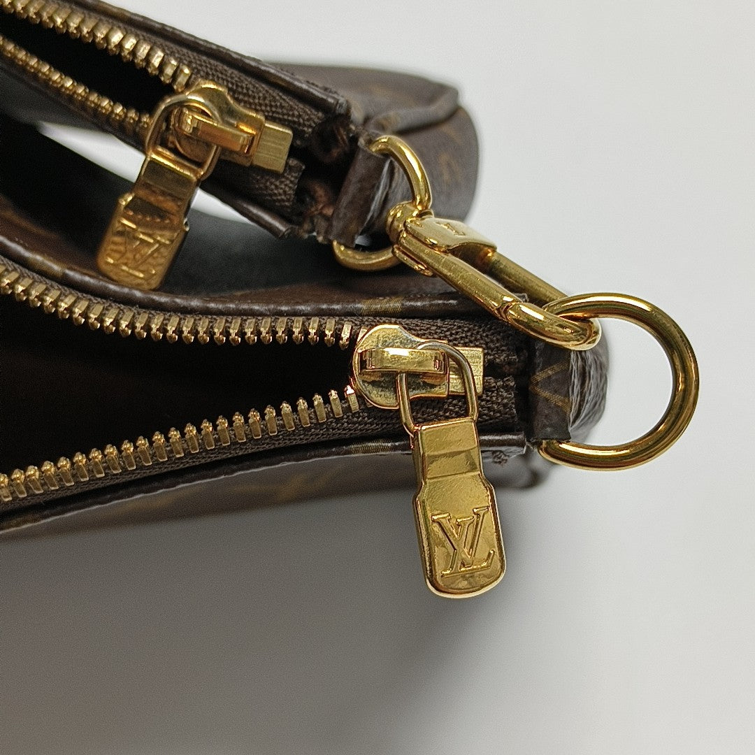 MULTI Monogram Coated Canvas Brown