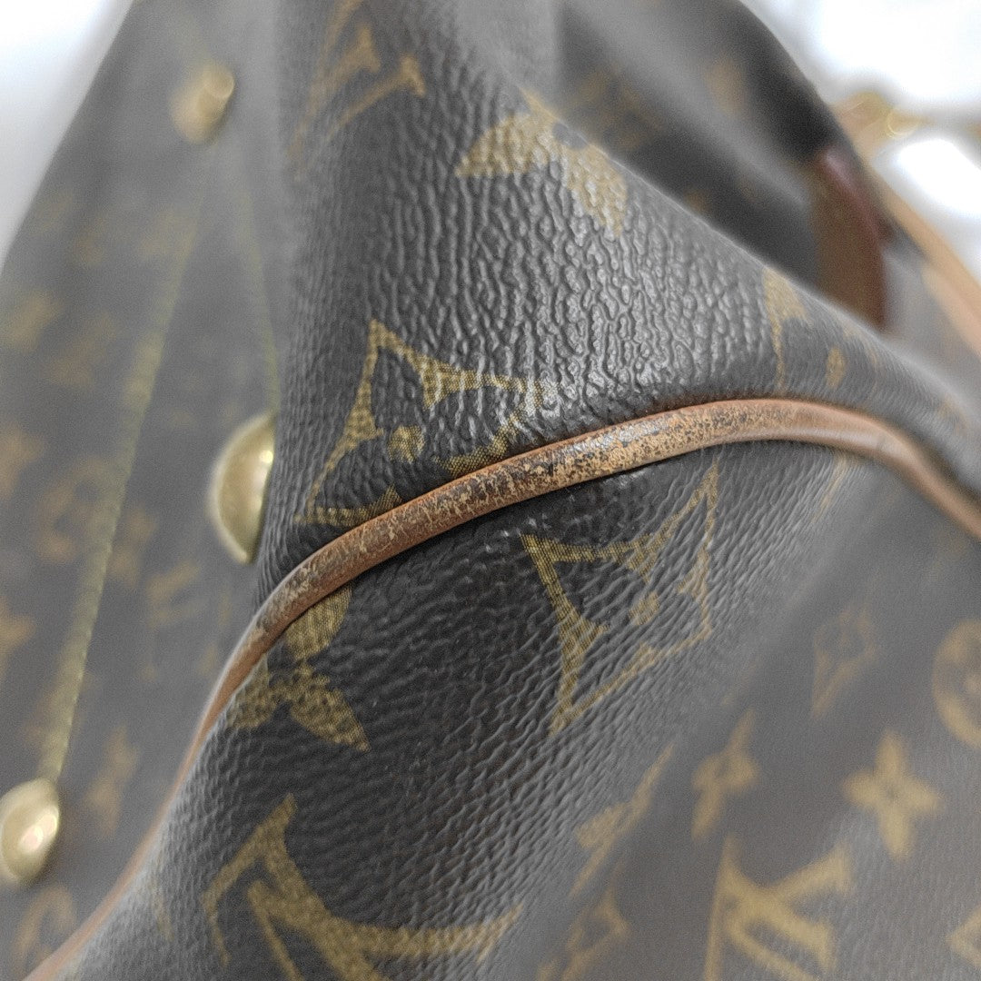 TIVOLI GM Monogram Coated Canvas Brown