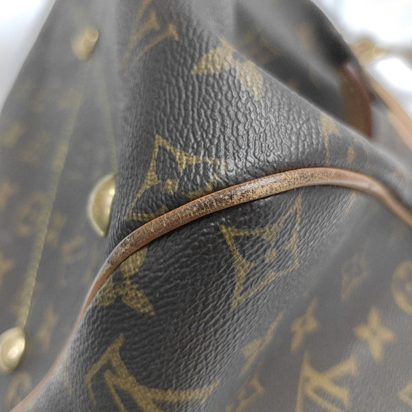 TIVOLI GM Monogram Coated Canvas Brown