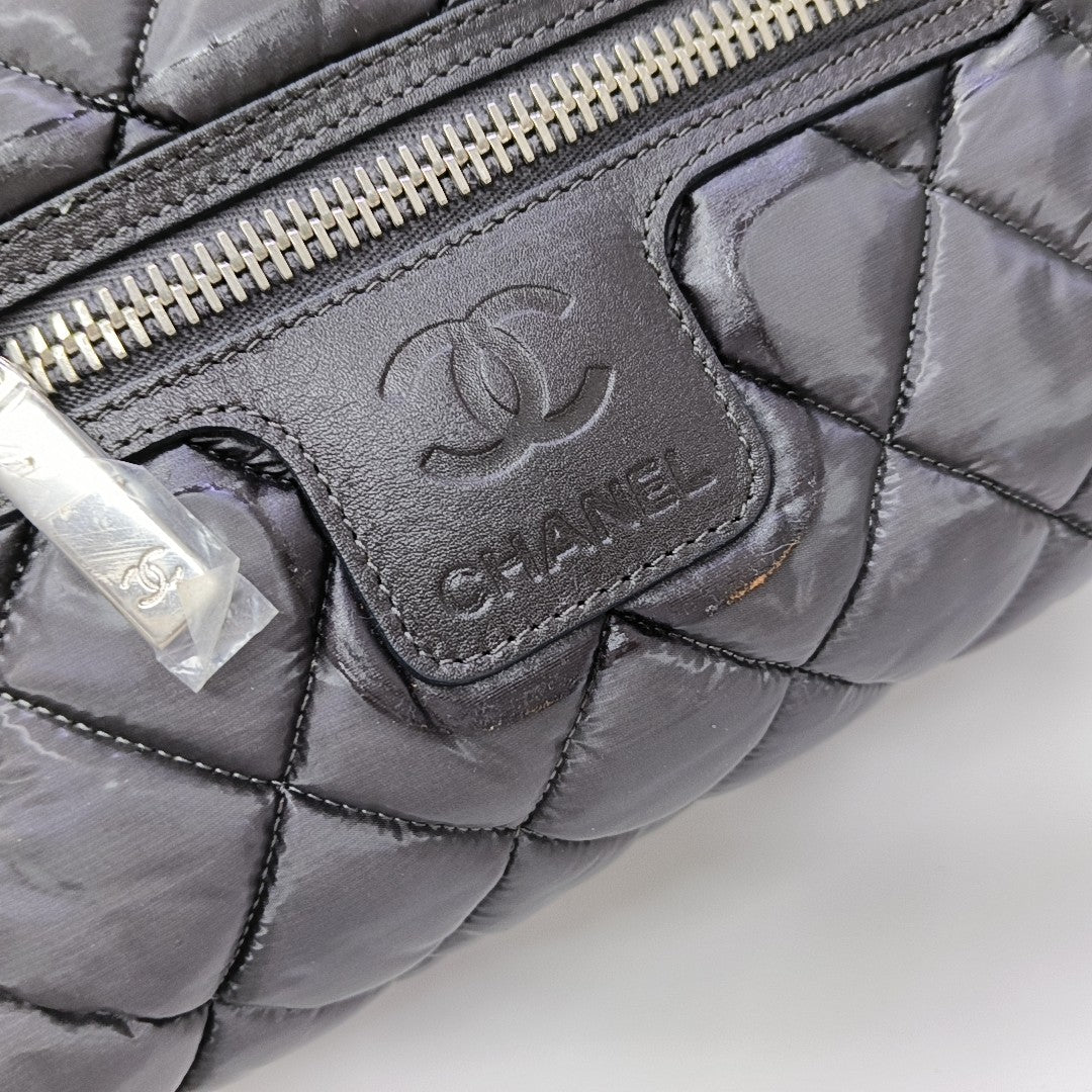 Quilted Nylon Gray
