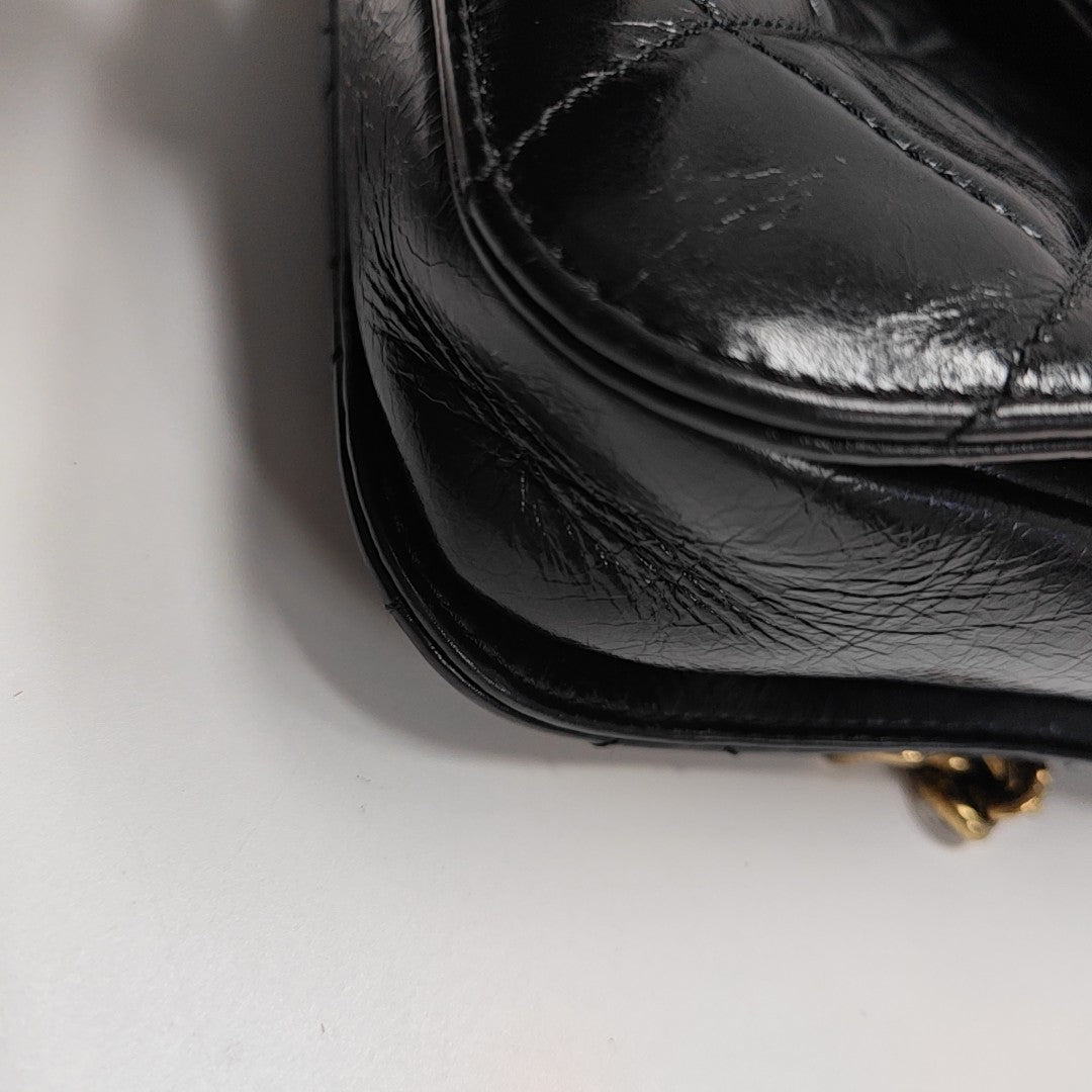 PREFECT EDGE Quilted Calfskin Black