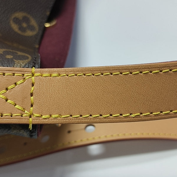 ALL IN Monogram Coated Canvas Brown