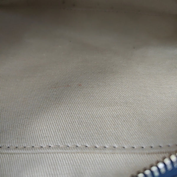 Calfskin Shoulder Bag Blue