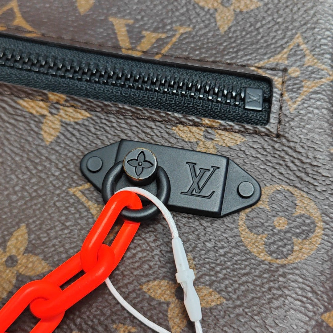 A4 Monogram Coated Canvas Brown