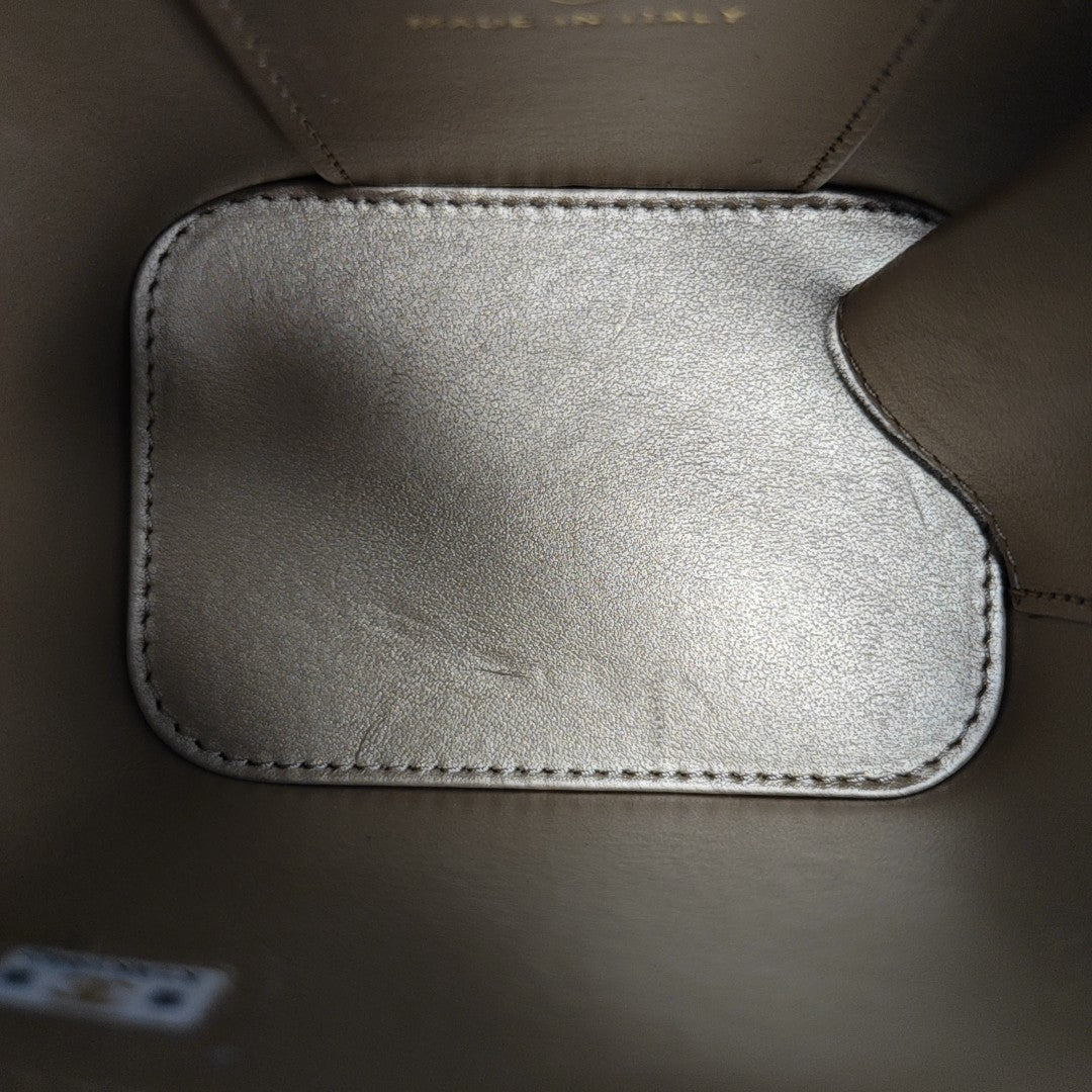 VANITY CASE Mini Quilted Lambskin Black